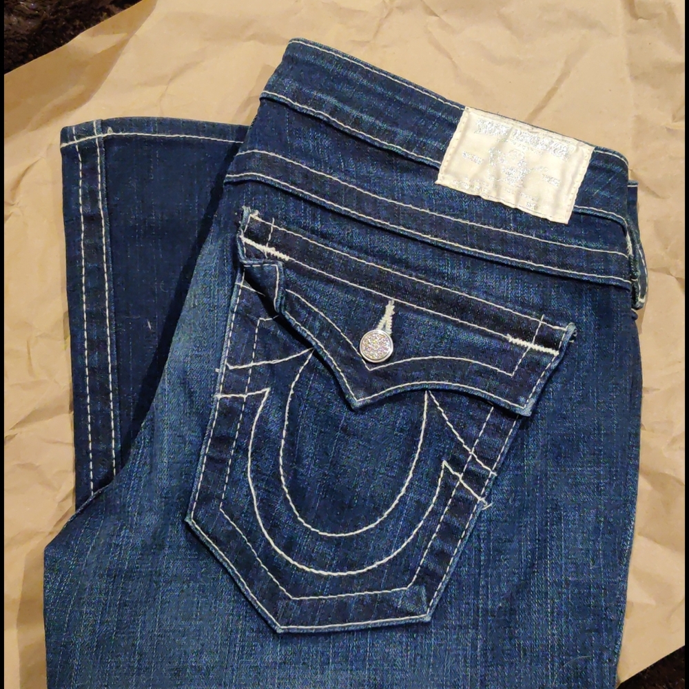 True Religion Jeans with Swarovski Crystals